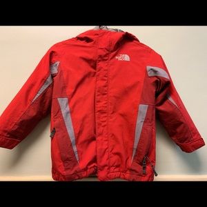 Excellent worn condition boys North face 2/1 coat